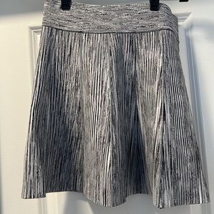Club Monaco- Black and White Skirt- S/P